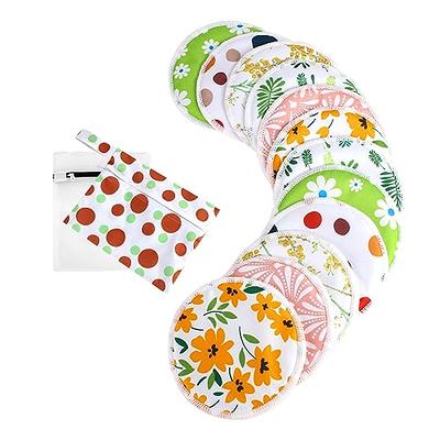 Organic Nursing Breast Pads - 12 Pack Reusable and Washable