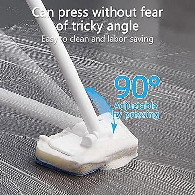 Floor Scrub Brush With Adjustable Long Handle, 1 Multifunctional