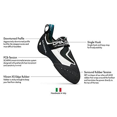 SCARPA Drago LV Rock Climbing Shoes for Sport Climbing and