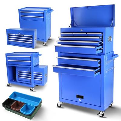 42 Pack Tool Box Organizer Tool Tray Dividers, Rolling Tool Chest Cart  Cabinet Workbench Desk Drawer Organization and Storage for Hardware, Parts,  Screws, Nuts, Small Tools Organization(Blue) - Yahoo Shopping