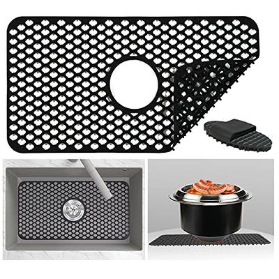 Bellzacasa Under Sink Mat, 34'' x 22'' Under Sink Mats for Kitchen