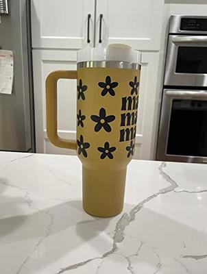 Mini Boho Daisies | Stanley 40 oz Wrap | Vinyl Only