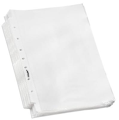 Samsill Sheet Protectors for 3 Ring Binder 8.5 x 11 inch Page