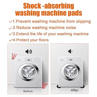 6 Pieces Anti Vibration Pads for Washing Machine,Shockproof Pads,Shock  -Absorbing Washing Machine Mats,Washer Vibration Pads for Dryer Treadmill  Compressor Furniture,Round(6) - Yahoo Shopping