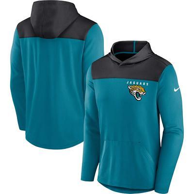 Men's Nike Heathered Charcoal Jacksonville Jaguars Fan Gear Wordmark  Performance Pullover Hoodie