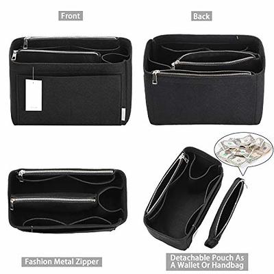 Handbag Organizer with Detachable Zipper Top Style for Graceful PM and MM  (More colors available)