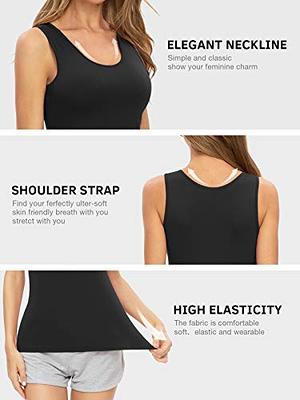  ODODOS 3-Pack Seamless Racerback Tank For Women