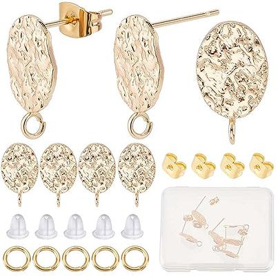 3 Pairs Of Earring Lifters, Hypoallergenic Earring Backs For Droopy Ears,  Adjustable Crown Earring Backs For Heavy Earrings - Style 3