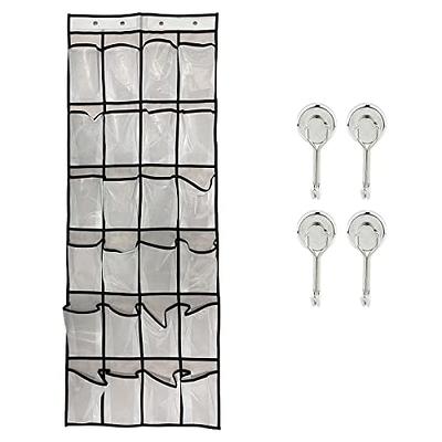 Cruise Essentials Over The Door Shoe Organizer Magnetic Hooks for