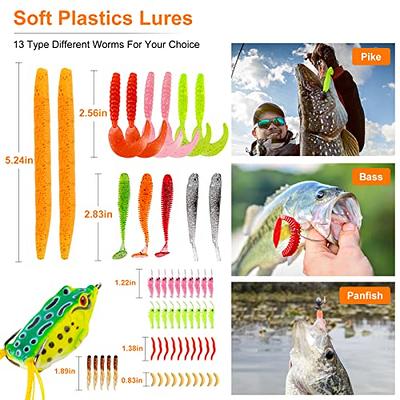 10pcs Fishing Lure Spinnerbait, Bass Trout Salmon Hard Metal Spinner Baits  Fishing Lure Bait with Colorful Sequins and Tackle Box : : Sports,  Fitness & Outdoors