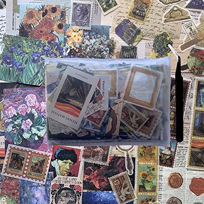 200pcs Artistic Stickers for Journaling Supplies - Aesthetic