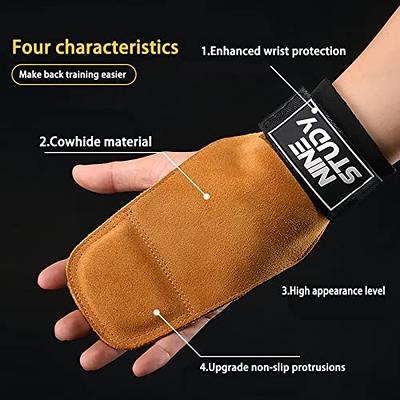 Knchy Weight Lifting Wrist Hooks Straps for Men Women, Thicken Pull Up Grip  Support Gloves Non-Slip Dead Lifting Wrist Wraps, Adjustable Deadlift Grip  Workout Gloves for Gym Exercise Palm Protection - Yahoo