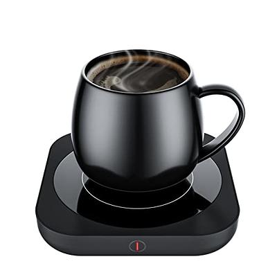 GCP Products GCP-US-564684 Mind Reader Usb Coffee Mug Warmer Set For Desk,  Tea Cup Warmer, Electric Warming Plate For Drinks Beverage Water Cocoa Milk