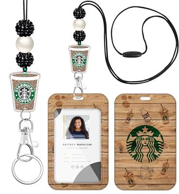  Juanooo ID Badge Holder with Lanyard & Retractable