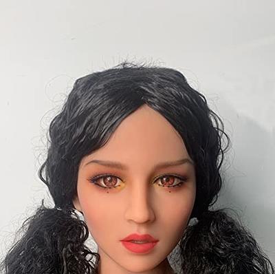Dalinch TPE Doll Head, Individual Doll Head, with Mouth, 7 inches, M16  Studs Fixed Connection, Doll Accessories (Random Wig) (1): Buy Online at  Best Price in UAE 