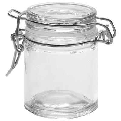 American Metalcraft HMMJ2 2.5 Oz. Mini Mason Jar with Hinged Lid