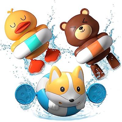 Lehoo Castle Bath Toys, 3 Pcs Wind up Bathtub Toys, Floating Swimming Bath  Toys - Included Dog, Duck, Bear, Cute Animals Pool Water Toys for Baby  Toddler - Yahoo Shopping