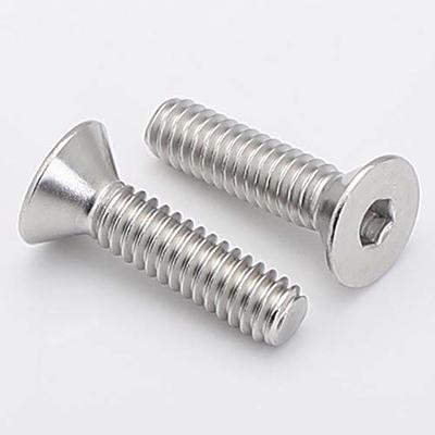 10-32 x 3/8 Button Head Socket Cap Bolts Screws, Stainless Steel 18-8  (304), Bright Finish, Full Thread, Allen Hex Drive, 50 PCS