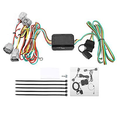 X AUTOHAUX 1 Set 55513 Vehicle Side 4-Pin 4 Way Trailer Wiring