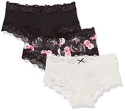 Maidenform Scalloped Lace Trim Cheeky Hipster Underwear Pearl