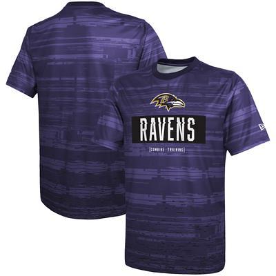 Women's Fanatics Branded White/Purple Baltimore Ravens Plus Size Even Match Lace-Up Long Sleeve V-Neck Top