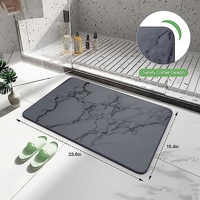 Closefriend Diatomite Stone Bath Mat - Fast Drying Bathroom Mat