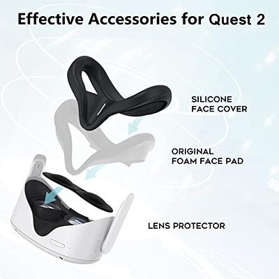 Carrying Case for Oculus Meta Quest 2/Quest Pro and Accessories, Expandable  Capacity Generic Compatible with Kiwi Design/BOBOVR All Elite Strap with