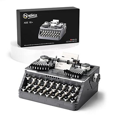 Nifeliz Retro Typewriter, Vintage Typewriter Building Set Composed of Mini  Bricks, Collectible Display Model Toy as A Wonderful Gift Idea for Adults  (1,136 Pieces) - Yahoo Shopping