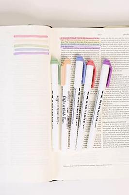  DIVERSEBEE Dual Tip Bible Highlighters and Pens No Bleed, 8  Pack Quick Dry Highlighters Set, Cute Markers, Bible Study Journaling  School Office Supplies, Bible Accessories (Boho) : Office Products