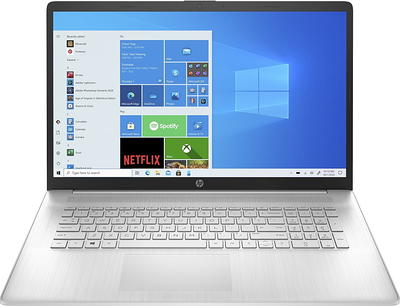 HP 15.6 Laptop, Intel Core i3-1115G4, 8GB RAM, 256GB SSD, Windows 10 Home,  Natural Silver, 15-dy2091wm 