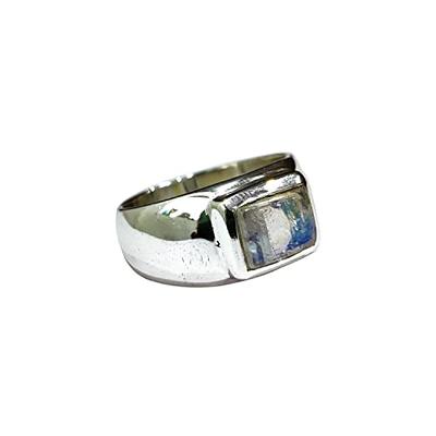 Buy 6 Carat Alexandrite Half-bezel Ring 925 Sterling Silver Handmade Men  Ring June Birthstone Ring Color Changing Gemstone Ring Gift for Him Online  in India - Etsy