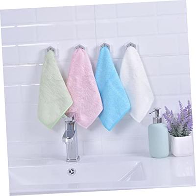 Robe Hook Bathroom Shower Wall Towel Hooks Stainless Steel Washcloth Coat  Multi-Purpose Hook Key Hanger Kitchen Storage Hook