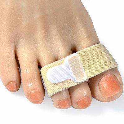 Chiroplax Toe Separator Stretcher Silicone Spreader Spacer for Bunion  Bunionette Relief Hammer Toe Straightener Corrector 2 Pairs1 Pouch 