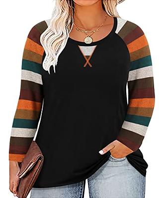 Womens Tops Dressy Casual Long Sleeve Shirts Sexy Hollowing Costumes Solid  Color Tunics Or Tops to Wear with Leggings Fall Work Blouses Cute Plus Size  Crewneck Tops(A-Black,X-Large) - Yahoo Shopping