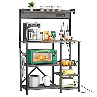 SHINGYU coffee station organizer farmhouse coffee bar organizer for  countertop large capacity coffee bar accessories for k cups coffe