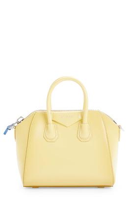 Givenchy Mini Antigona Leather Top Handle Bag in Banana at Nordstrom -  Yahoo Shopping