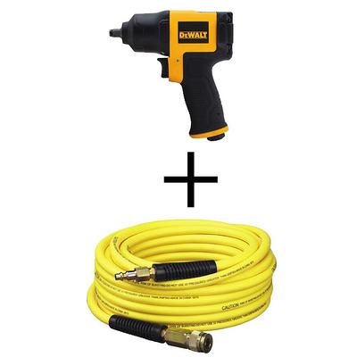 DEWALT 3/8 in. Pneumatic Impact Wrench and 50 ft. x 1/4 in. Air Hose -  Yahoo Shopping