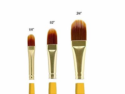 Creative Mark Gold-N-Flo Taklon Brush Set