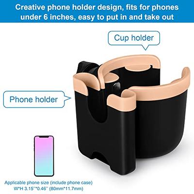 Accmor Stroller Cup Holder with Phone Holder, Bike Cup Holder