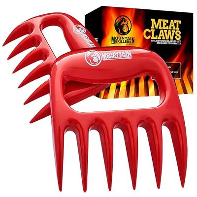 Stainless Steel Barbecue Claws Set of 2 Metal Bear Meat Claws for