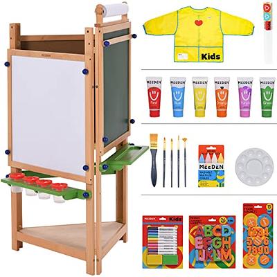 MEEDEN Double Sided Art Easel Set for Kids - MEEDEN Art