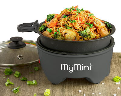 MyMini 5-inch Noodle Cooker & Skillet Electric Hot Pot, Blackberry (3.7 x  5.25, 1.25 Lb) - Yahoo Shopping