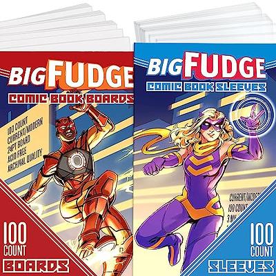 Resealable comic bags in archival quality acid free clear