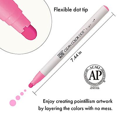 Kuretake ZIG Clean Color Dot Double-Sided Marker 4 / 12 Colors Set4 Colors  Set