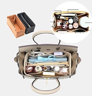  Lckaey Purse Insert Organizer for Hermes Evelyne 16 mini Bags  TPM Insert- Handbag Organizer-1003Khaki-S : Clothing, Shoes & Jewelry