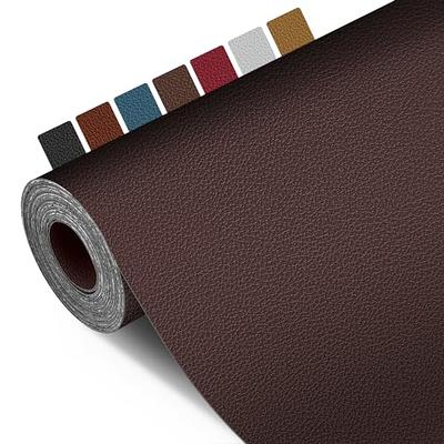 Leather Repair Patch, 17X79 inch Repair Patch Self Adhesive Waterproof,  Reupholster Leather Tape for Furniture Couch Chairs Car Seat (Dark Brown) -  Yahoo Shopping