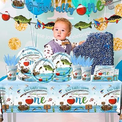 Little Fish 1st Birthday DIY Table Decoration, 2 ct, Birthday