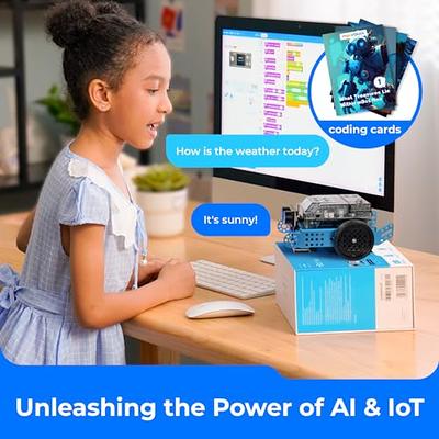 Makeblock mBot Robot Kit, STEM Projects for Kids Ages 8-12 Learn to Code  with Scratch