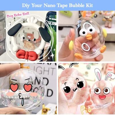 Nano Bubble Tape Set, Nano Bubble Tape Toy Set Avec Glitter Et