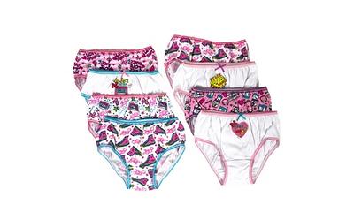 Peppa Pig Girls 100% Combed Cotton Underwear in Sizes 2/3t, 4t, 4, 6 and 8